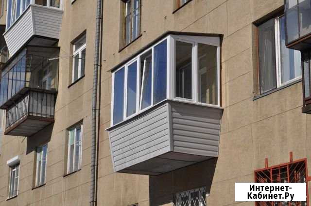 Остекление балкон и внутренния и наружная отделка Магнитогорск - изображение 1