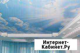 Бесшовные натяжные потолки и светильники (Б 17) Батайск