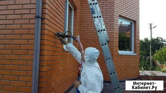 Утепление дома пенополиуретаном ппу заливка пустот Курск - изображение 1