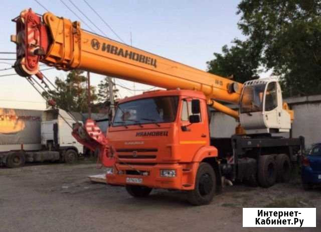 Услуги автокрана Ивановец, г/п 25 тонн Волгоград - изображение 1