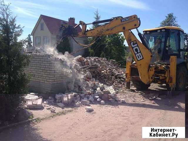 Услуги экскаватора погрузчика, снос, демонтаж стро Краснодар - изображение 1