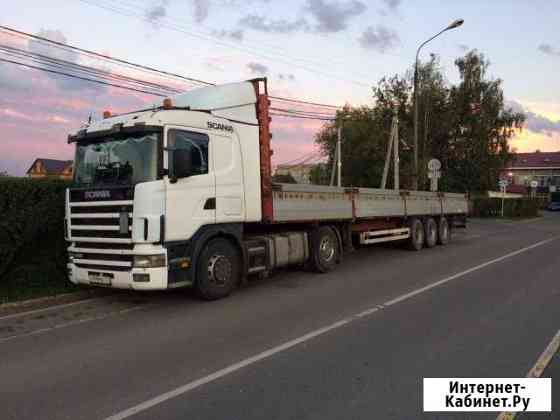 Грузоперевозки полуприцеп бортовой 13,6 м. Шаланда Троицк
