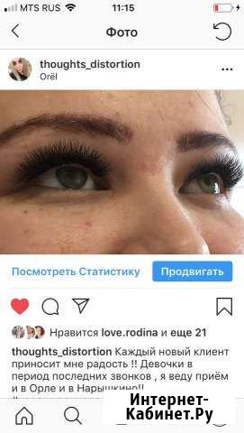 Наращивание ресниц Орёл - изображение 1