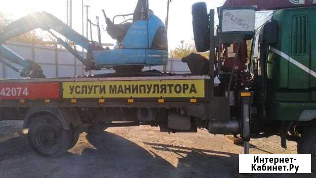 Услуги мини экскаватора 3.5 тоны+ Манипулятор 5 то Аксай - изображение 1