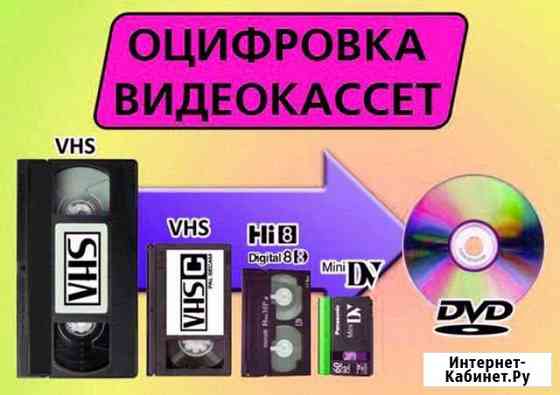 Оцифровываем старые VHS кассеты на DVD Щёлково