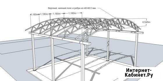 Навесы,беседки Новомосковск - изображение 1