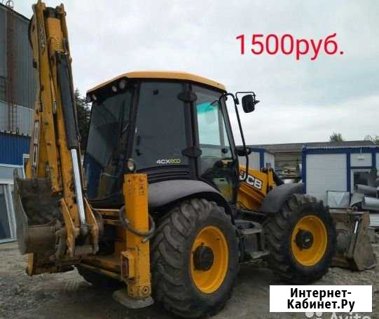 Экскаватор-погрузчик гидромолот аренда услуги Казань - изображение 1