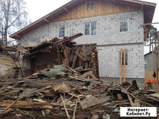 Демонтаж снос зданий.Вывоз строительного мусора Валдай - изображение 1