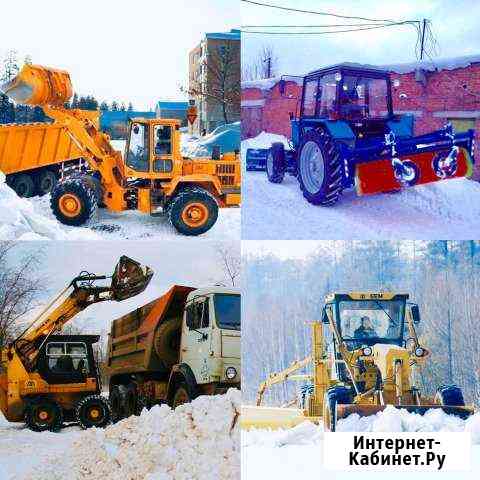 Уборка и вывоз снега Новосибирск