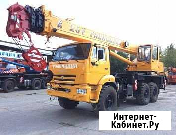 Услуги автокрана вездехода 28м 25т Новомосковск - изображение 1