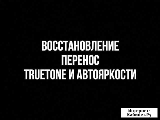Восстановление True Tone Санкт-Петербург - изображение 1