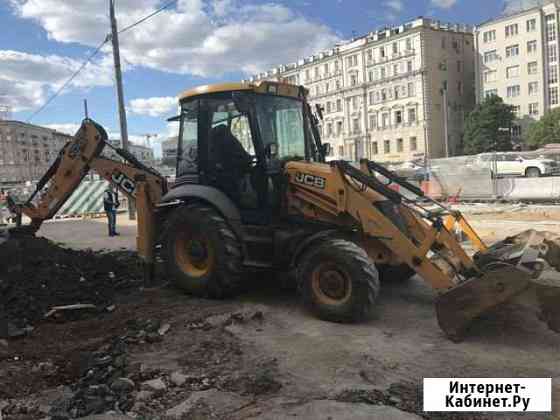 Услуги экскаватора погрузчика jcb Новоивановское