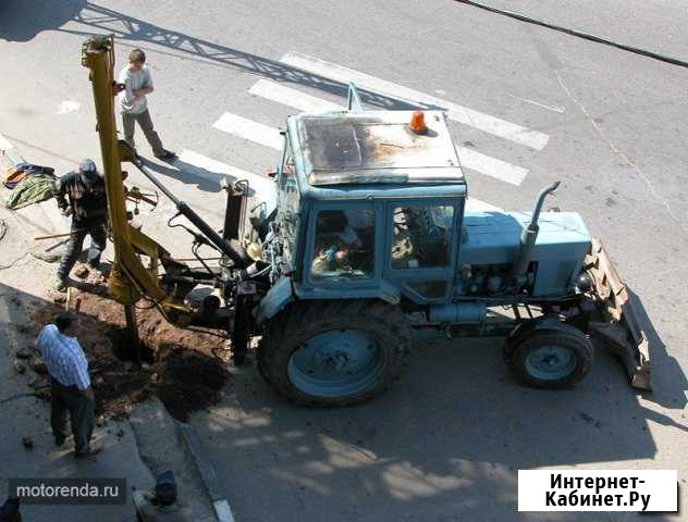 Услуги ямобур, бурилка, бкм, бурение скважин Бессоновка - изображение 1