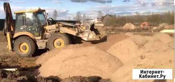 Выравнивание отсыпка поднятие участка Подготовка к Санкт-Петербург