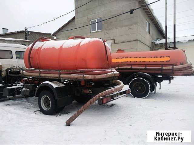 Ассенизатор.Маз 5м3.Газ 4м3 Курск - изображение 1