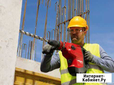 Сверление-перфоратор, алмазное бурение hilti Набережные Челны - изображение 1