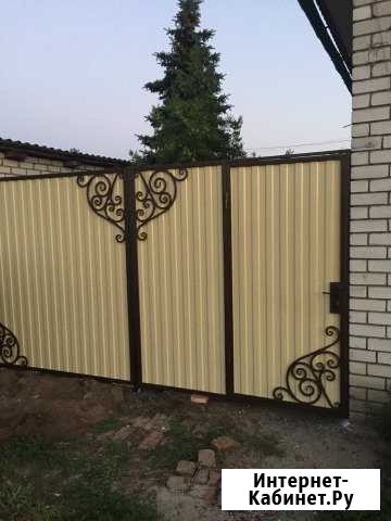 Установка забора из профнастила Волгоград - изображение 1
