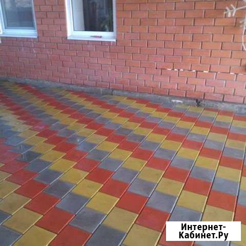 Укладка тротуарной плитки Пластуновская - изображение 1