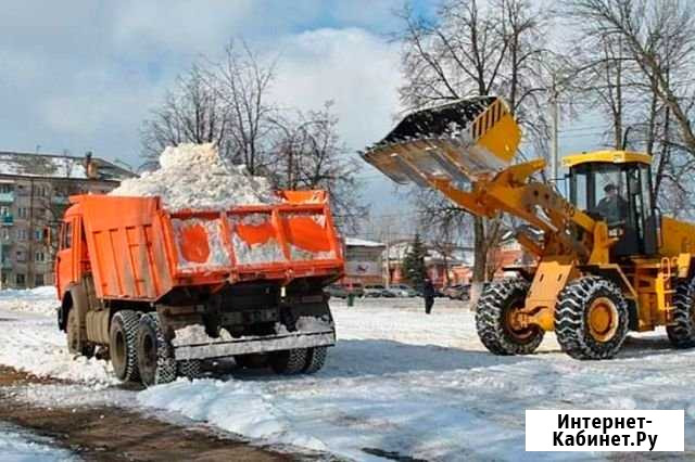 Уборка снега, чистка снега, вывоз снега, щетка Уфа - изображение 1