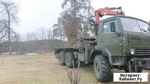 Услуги манипулятора кму Камаз 4310 Вездеход Луга - изображение 1