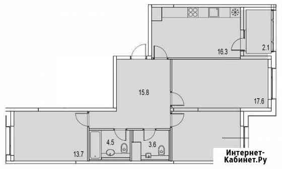 4-комнатная квартира, 86 м², 3/13 эт. на продажу в Санкт-Петербурге Санкт-Петербург