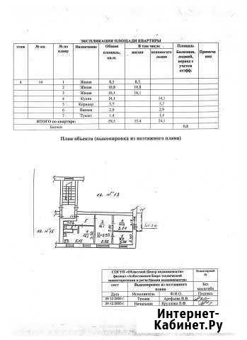 3-комнатная квартира, 59.5 м², 4/5 эт. на продажу в Малышевой Малышева - изображение 1