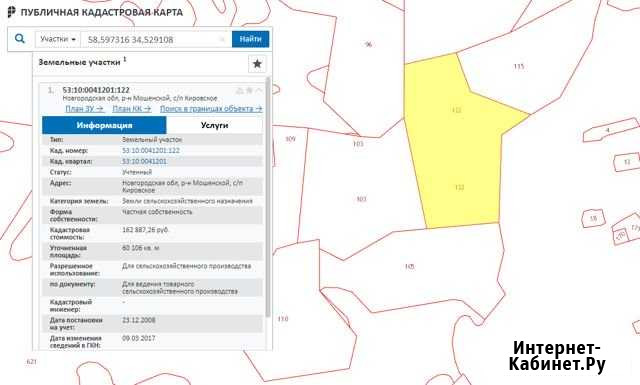 Участок СНТ, ДНП 1000 сот. на продажу в Хвойной Хвойная - изображение 1