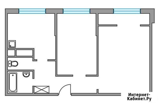 2-комнатная квартира, 55.1 м², 19/25 эт. на продажу в Балашихе Балашиха - изображение 1
