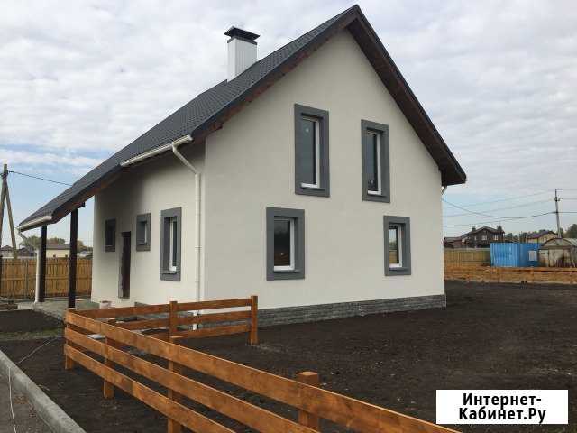 Дом 136 м² на участке 6 сот. на продажу в Долгодеревенском Долгодеревенское - изображение 1