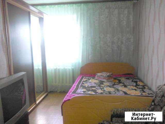 3-комнатная квартира, 60 м², 5/5 эт. в аренду посуточно в Биробиджане Биробиджан - изображение 1