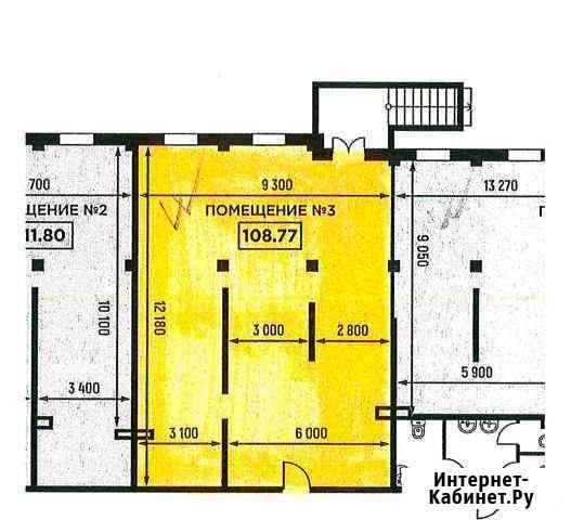 Помещение свободного назначения, 108.77 кв.м. Краснодар