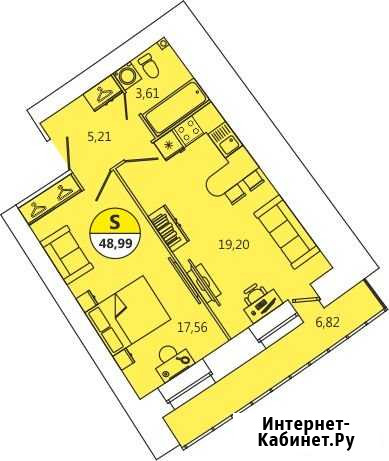 1-комнатная квартира, 49 м², 7/12 эт. на продажу в Северодвинске Северодвинск - изображение 1