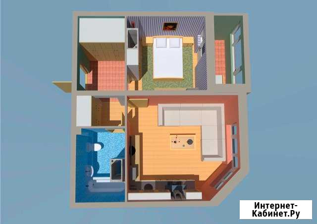 2-комнатная квартира, 41 м², 19/20 эт. на продажу в Нижнем Новгороде Нижний Новгород - изображение 1