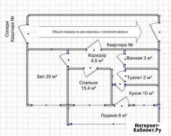 2-комнатная квартира, 55 м², 3/9 эт. на продажу в Октябрьском Республики Башкортостан Октябрьский