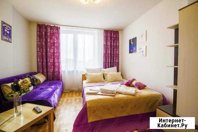 1-комнатная квартира, 40 м², 12/16 эт. в аренду посуточно в Красноярске Красноярск - изображение 1