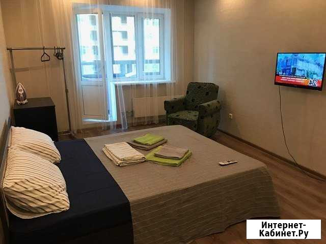 1-комнатная квартира, 43 м², 3/10 эт. в аренду посуточно в Чебоксарах Чебоксары - изображение 1