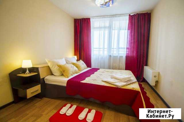 2-комнатная квартира, 55 м², 14/23 эт. в аренду посуточно в Красноярске Красноярск - изображение 1