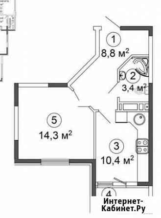 1-комнатная квартира, 38.6 м², 18/18 эт. на продажу в Симферополе Симферополь