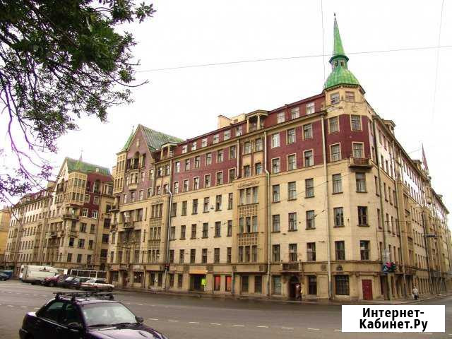 Комната 27 м² в 3-ком. кв., 1/6 эт. в аренду посуточно в Санкт-Петербурге Санкт-Петербург - изображение 1