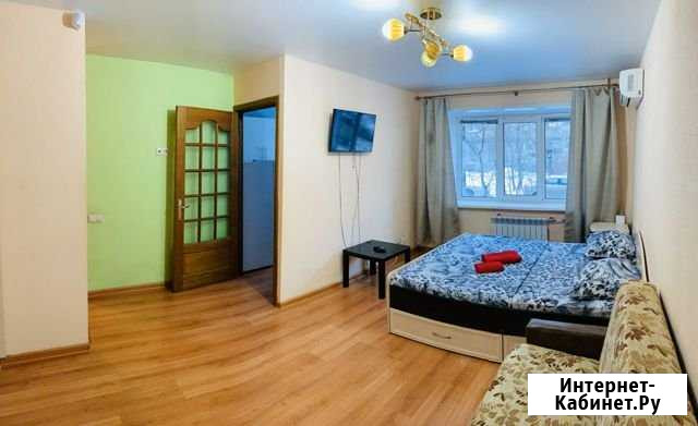 1-комнатная квартира, 30 м², 1/5 эт. в аренду посуточно в Новосибирске Новосибирск - изображение 1