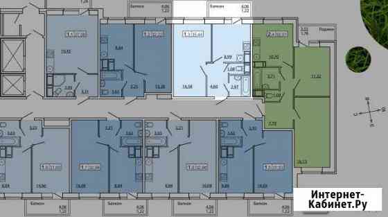 1-комнатная квартира, 33 м², 12/12 эт. на продажу в Янино-1 Янино-1