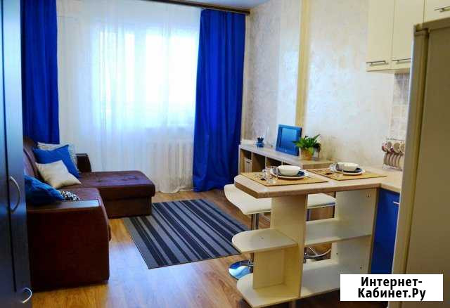 Квартира-студия, 24 м², 3/14 эт. в аренду на длительный срок в Новосибирске Новосибирск - изображение 1