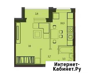 1-комнатная квартира, 38 м², 2/3 эт. на продажу в Загорянском Загорянский - изображение 1