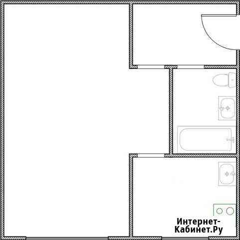 1-комнатная квартира, 28.2 м², 2/5 эт. на продажу в Томске Томск