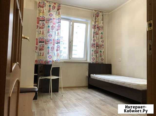 Комната 10 м² в 4-ком. кв., 2/9 эт. в аренду на длительный срок в Новосибирске Новосибирск - изображение 1