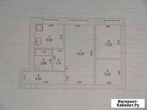 3-комнатная квартира, 43 м², 1/2 эт. на продажу в Ульяновске Ульяновск