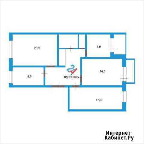 4-комнатная квартира, 86.2 м², 4/5 эт. на продажу в Благовещенске Амурской области Благовещенск