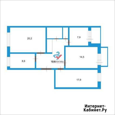 4-комнатная квартира, 86.2 м², 4/5 эт. на продажу в Благовещенске Амурской области Благовещенск - изображение 1