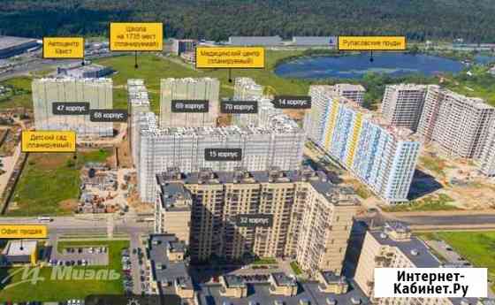 1-комнатная квартира, 37.5 м², 13/17 эт. на продажу в Мытищах Мытищи