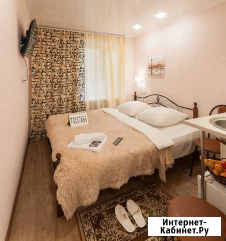 1-комнатная квартира, 18 м², 1/5 эт. в аренду посуточно в Тюмени Тюмень - изображение 1